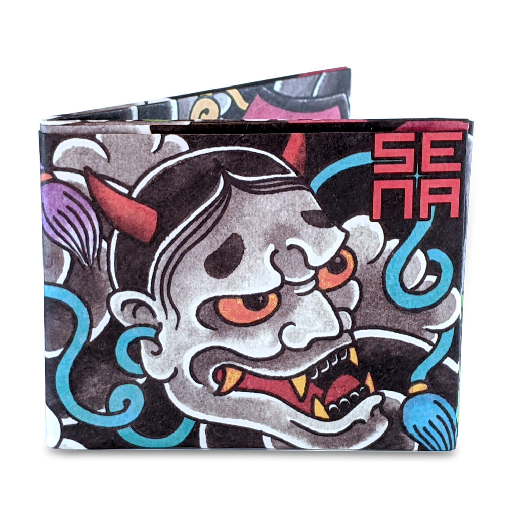 Noh Mask Mighty Wallet